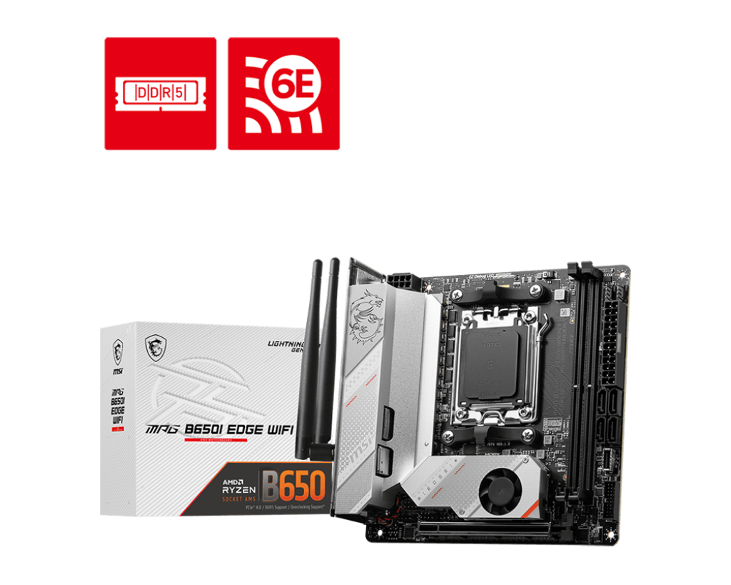 MSI MPG B650I Edge WIFI AMD Ryzen 7000 Series AM5 Motherboard